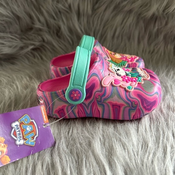 Paw Patrol Shoes Clogs Girls Toddler Size 5-6‎ Pink Slip On Sandals Shoes - Picture 4 of 8